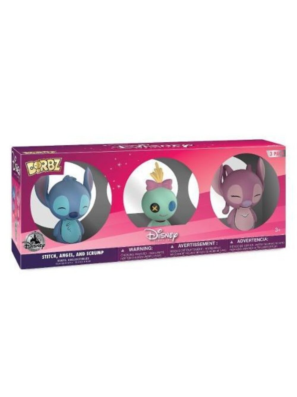 Funko Dorbz Lilo Stitch Angel Scrump 3 pack Disney Special Edition Vinyl Figures - Picture 4 of 4